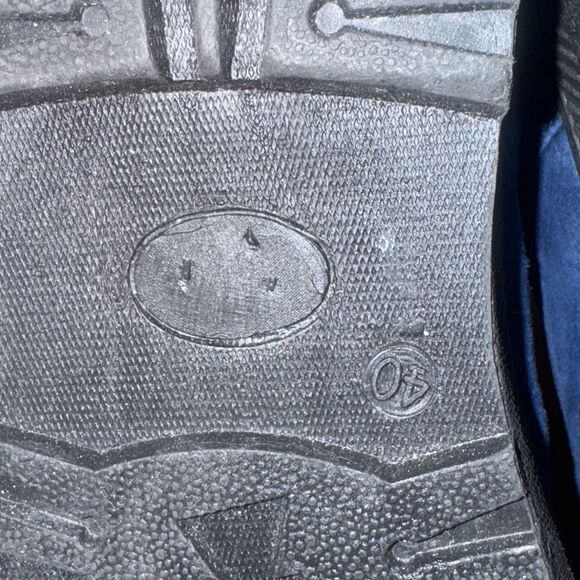 Blue SQL Suede Fur Lined Ankle Boots Winter Snow Boots for Women  9.5 - Picture 8 of 8